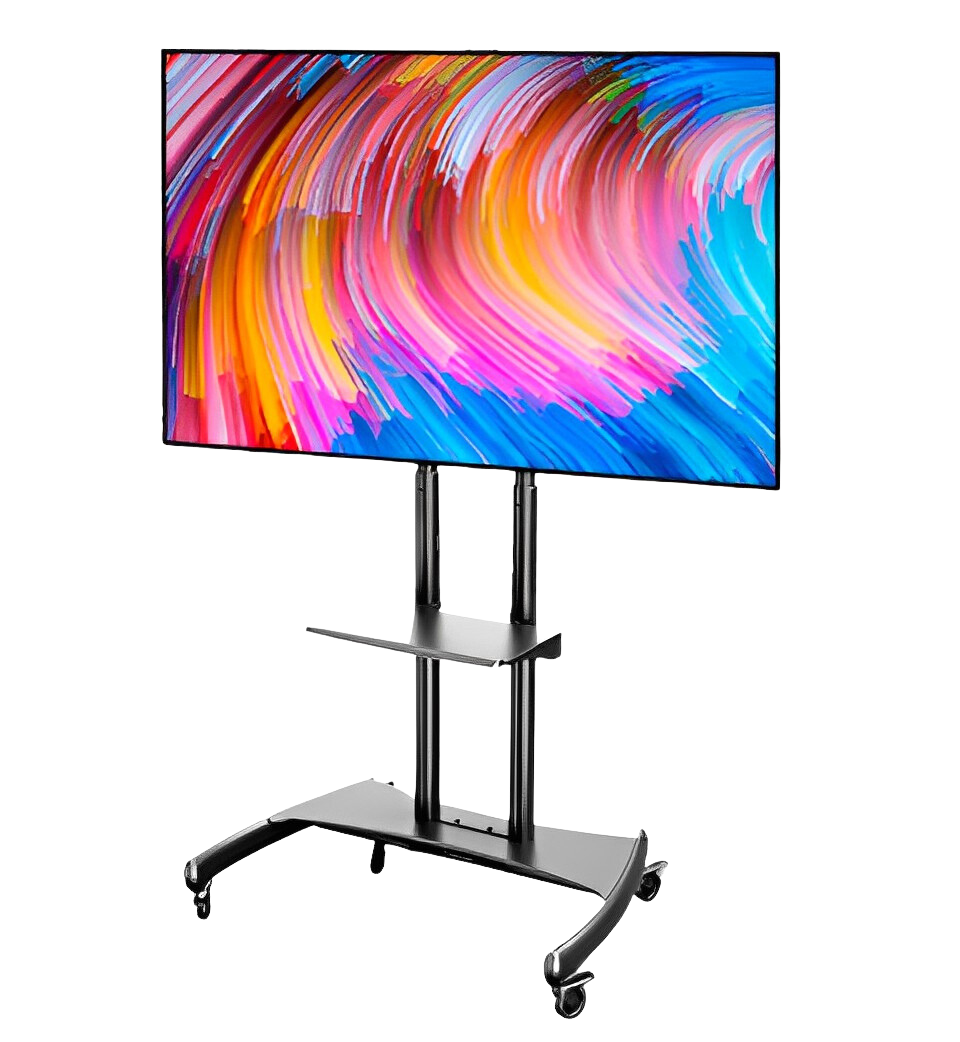 FIRST RACKS TV Soportes rack tv Curvo, led, lcd, rack Video wall, rack pedestal, PE´RU